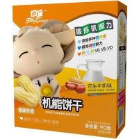方广 宝宝零食 机能饼干花生牛奶味(6个月以上婴幼儿适用)90g(2袋分装)