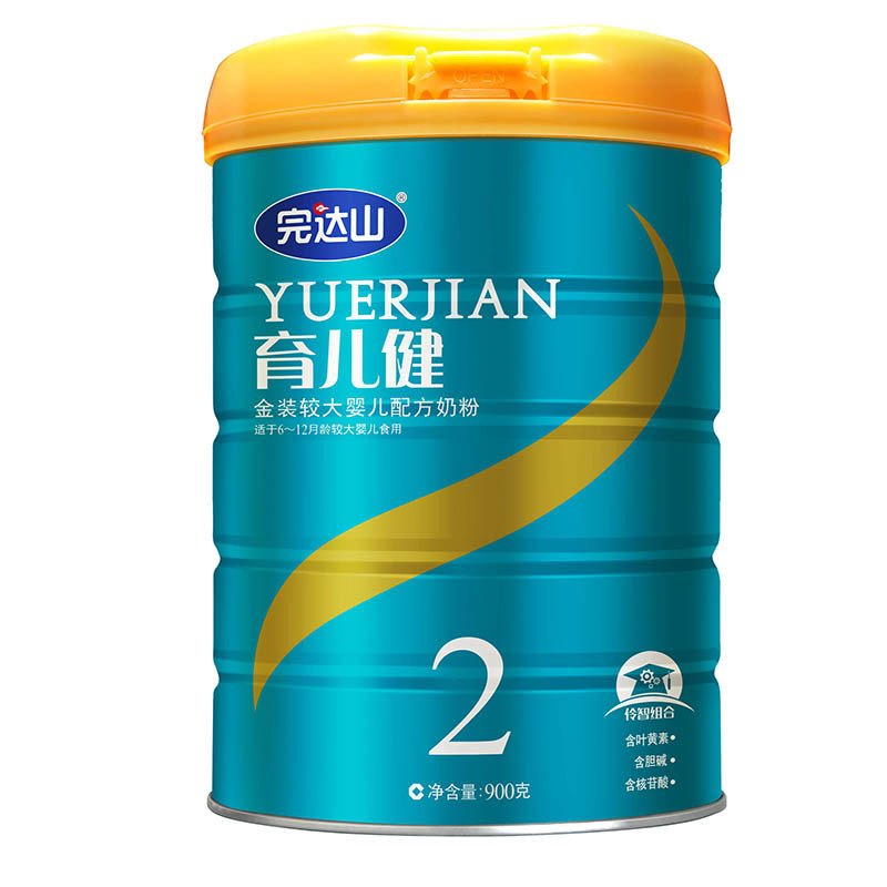 完达山育儿健较大婴儿配方奶粉2段900g