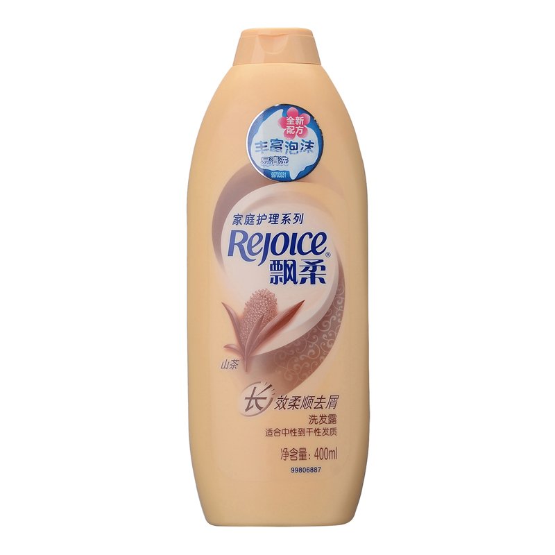 飘柔家庭护理山茶长效柔顺去屑洗发露400ml