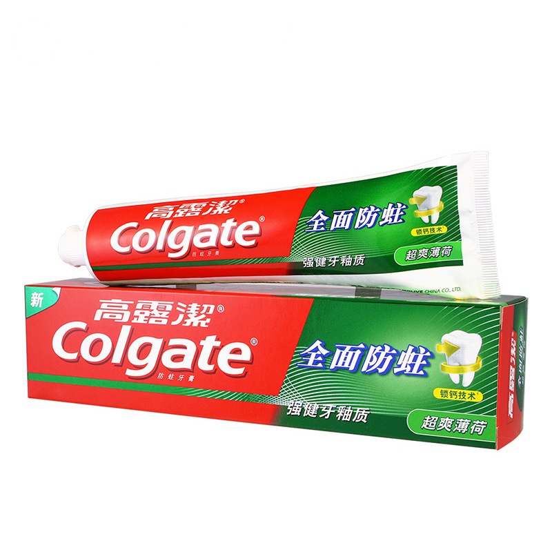 高露洁(Colgate)全面防蛀牙膏超爽薄荷140g