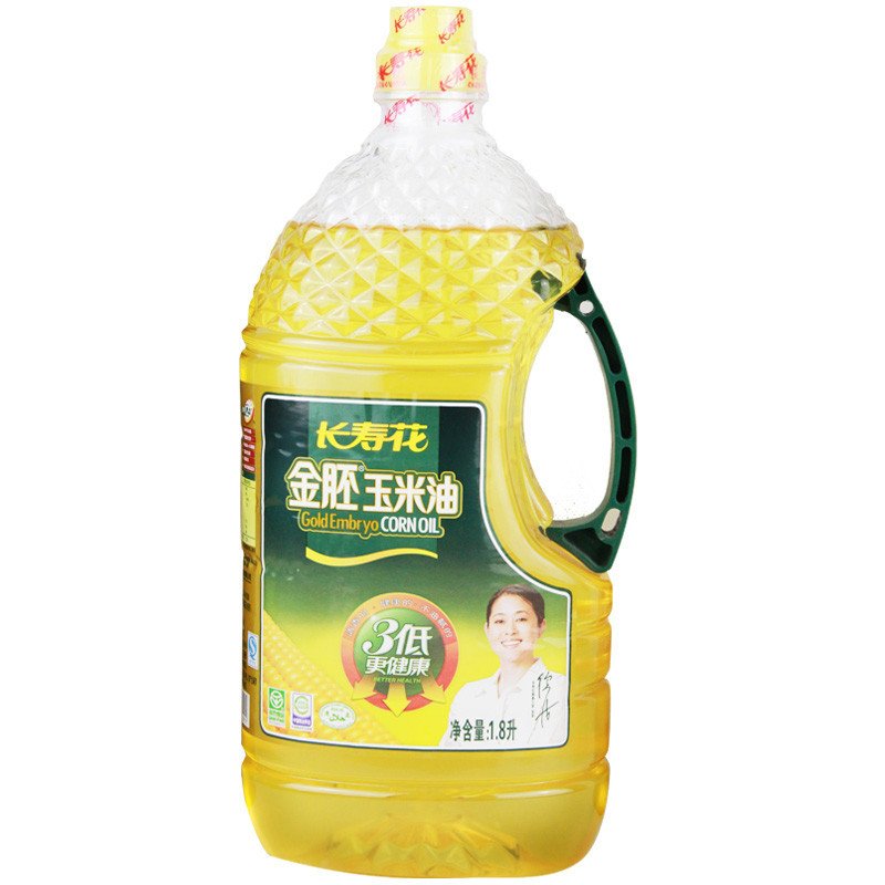 长寿花 金胚玉米油 1.8L