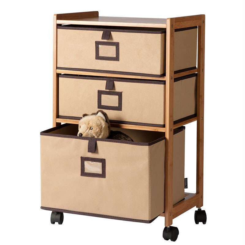 好事达亮节三层收纳车3063