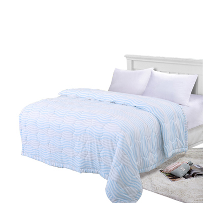 凯诗风尚(CHARSON) 安吉拉水波纹夏凉被 印花空调被 夏被 可机洗被子2*2.3m