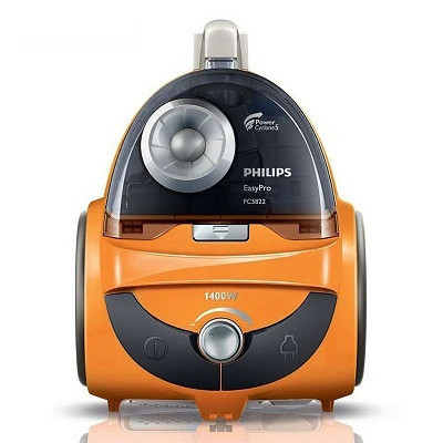 飞利浦(Philips) 家用卧式强力吸尘器FC5822 大吸力无尘袋 集尘桶型 可除螨