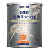 合生元婴幼儿大米粉 婴儿米粉 宝宝辅食 婴儿米糊 美国原装进口
