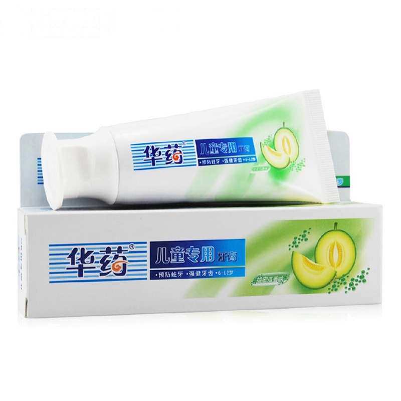 华药儿童专用牙膏（哈密瓜6-12岁）50g
