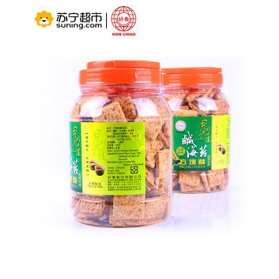 好乔(How Chiao) 台湾好味道咸紫菜方块酥 500g