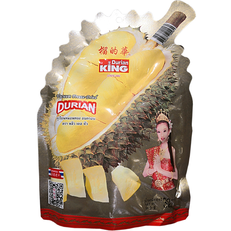 榴的华 榴的华金枕头榴莲干 30g