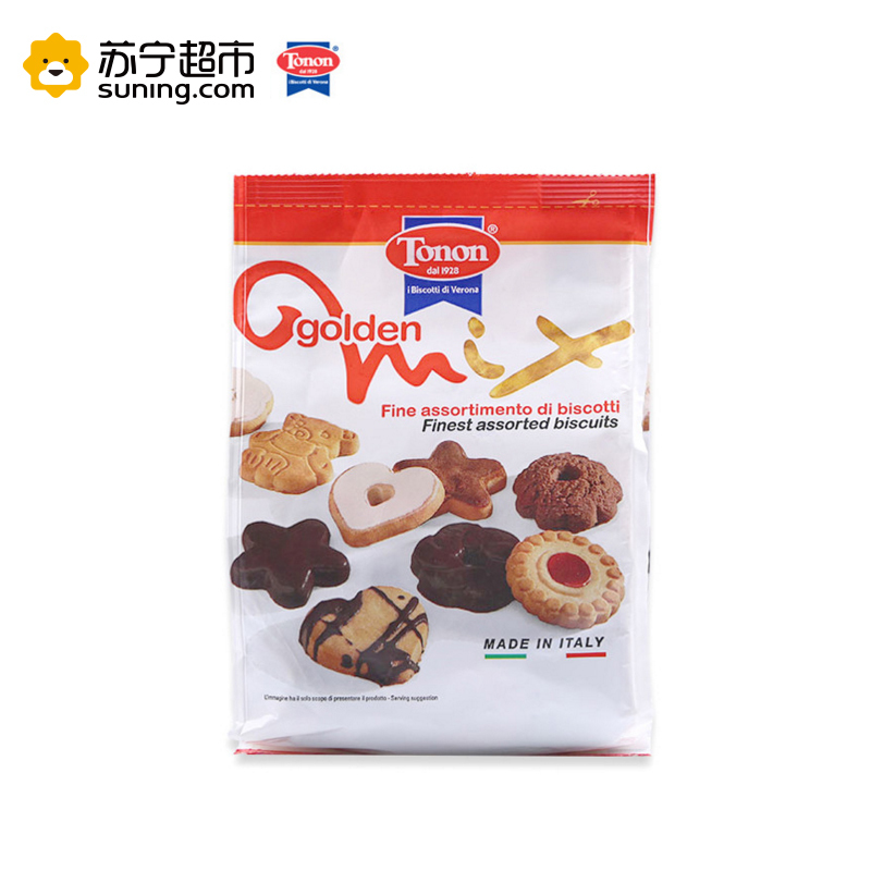多恩黄金拍挡曲奇饼干250g/袋