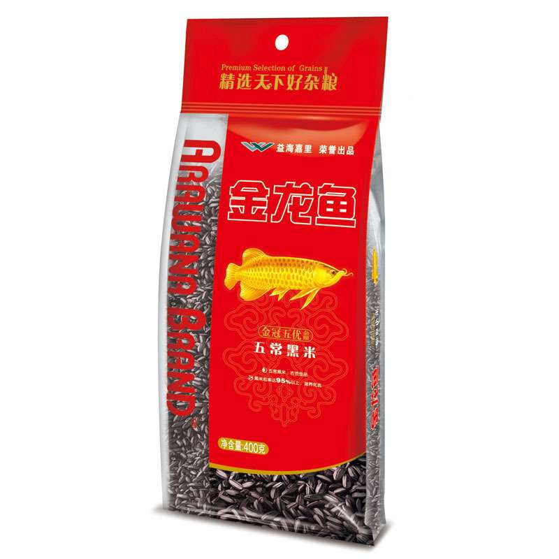 [苏宁易购超市]金龙鱼 五常黑米 400g