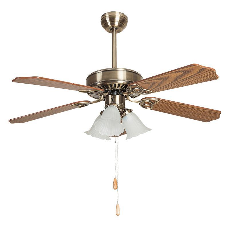 舒乐牌三灯装饰吊扇FDH02-105(古铜)