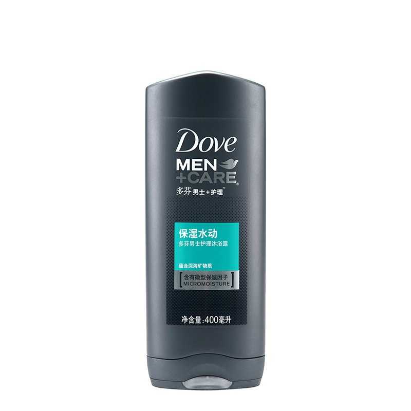 多芬(Dove)男士护理沐浴露保湿水动400ml[联合利华]