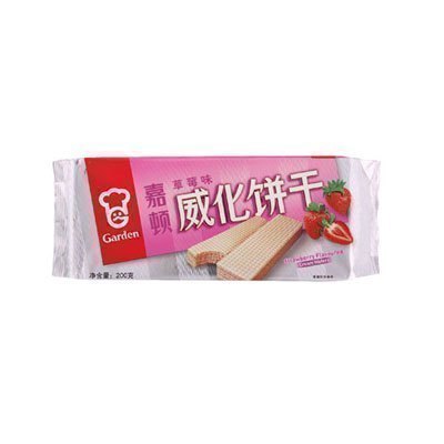 嘉顿 威化饼干(草莓味)200g/袋