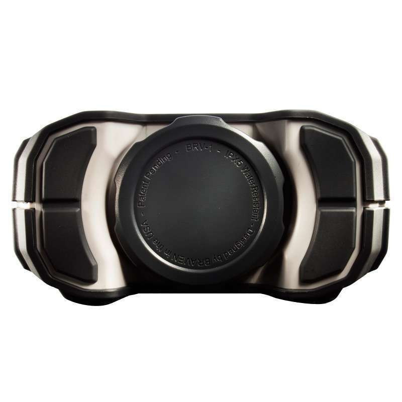 百纷BRV-1蓝牙防水充电音箱蓝白色