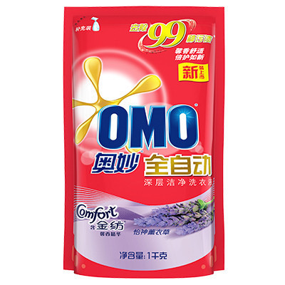 奥妙全自动含金纺馨香精华深层洁净洗衣液1kg