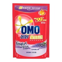 奥妙 (OMO) 全自动深层洁净洗衣液 含金纺馨香精华 500g(新老包装随机发货)[联合利华]