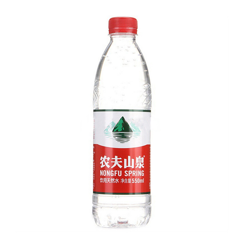 农夫山泉天然水550ml瓶装