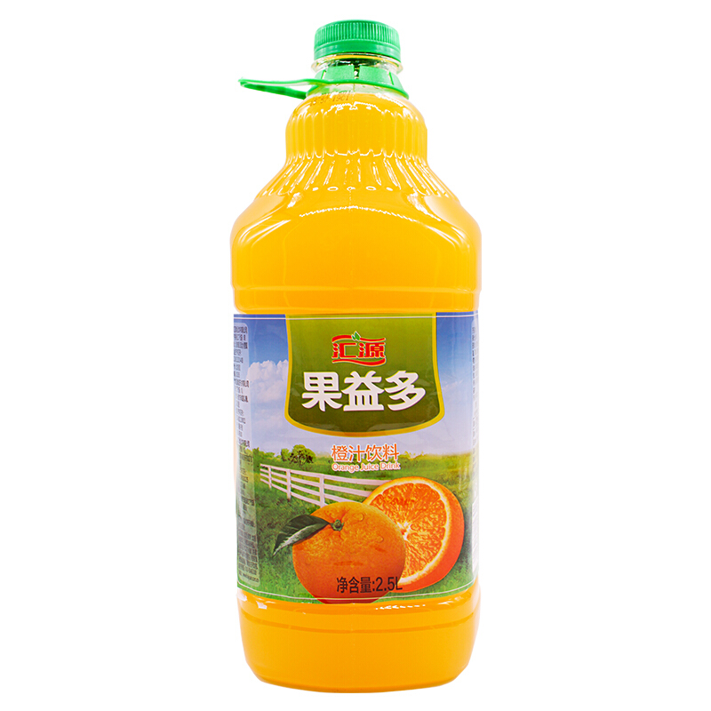 汇源PET桶装系列橙汁2.5L