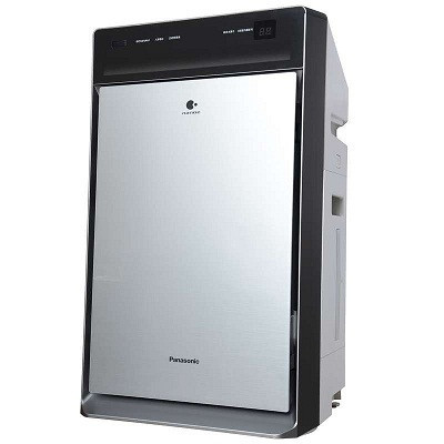 松下(Panasonic)纳米水离子加湿型颗粒物CADR值477智能感应空气净化器F-VXJ90C-S