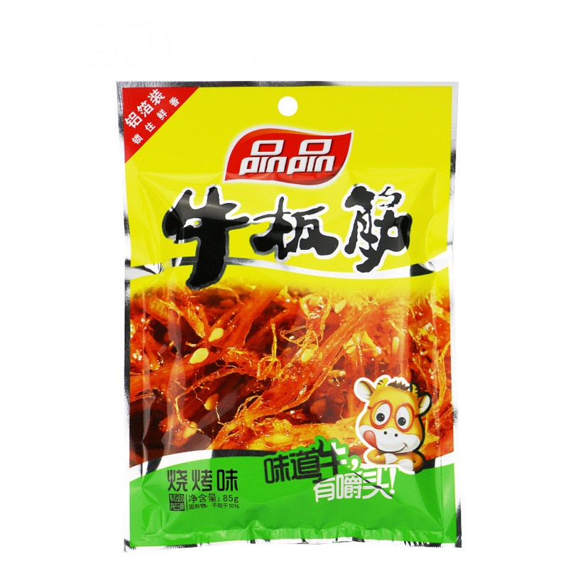 品品 牛板筋(烧烤味)85g/袋