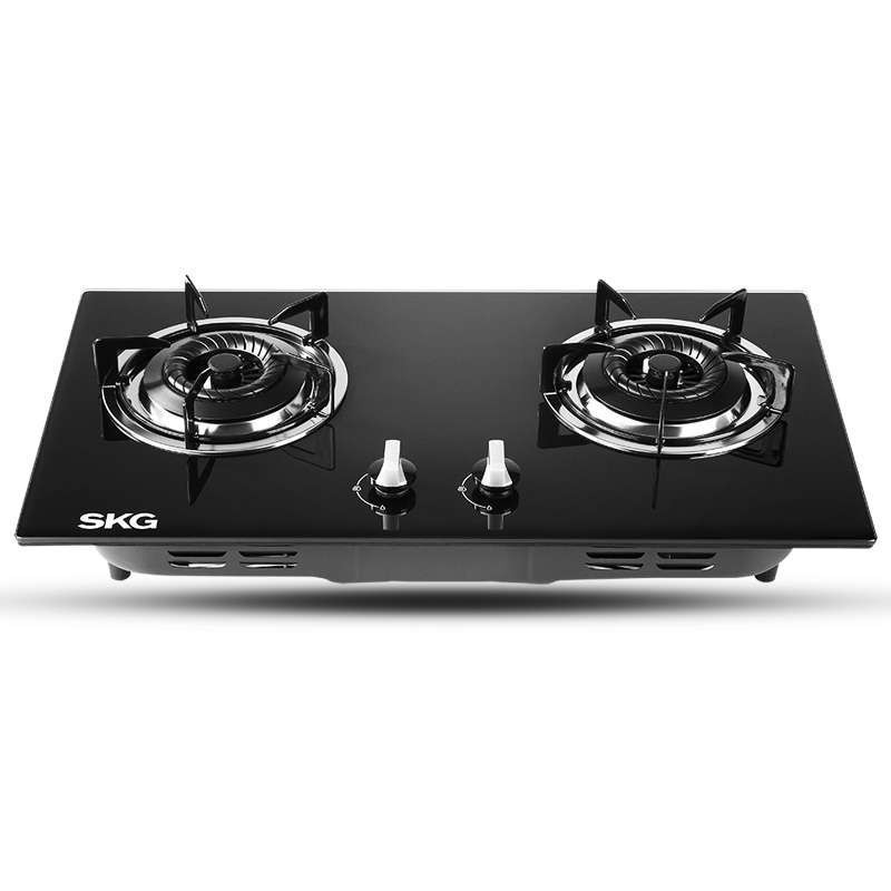 JZY-SKG4905嵌入式燃气灶 家用双灶灶具 天然气(12T)