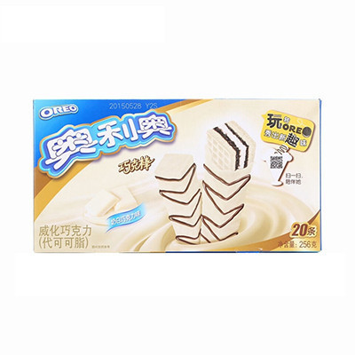 奥利奥 巧克棒（奶白巧克力味）256g/盒