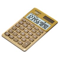 卡西欧(CASIO)SL-1000TW-GD 魅雅计算器 便携机 尊贵金