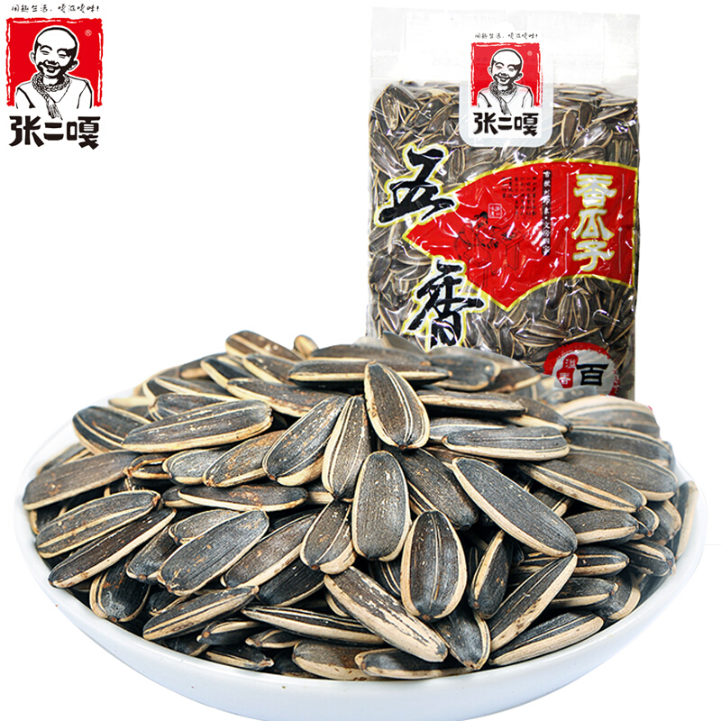 张二嘎五香香瓜子210g/包 休闲炒货零嘴