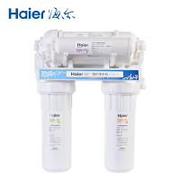 海尔(Haier)家用净水器 进口陶瓷滤芯 滤除细菌病毒农药 保留矿物质 出水直饮 HT101-5