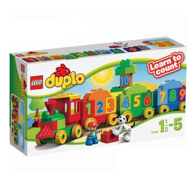 乐高(LEGO)创意拼砌系列 数字火车10558 积木低幼启蒙益智玩具