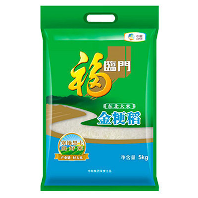 中粮福临门金粳稻大米5kg中粮出品