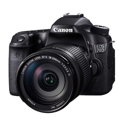 佳能(Canon) EOS 70D套机(18-200mm)中高端数码单反相机