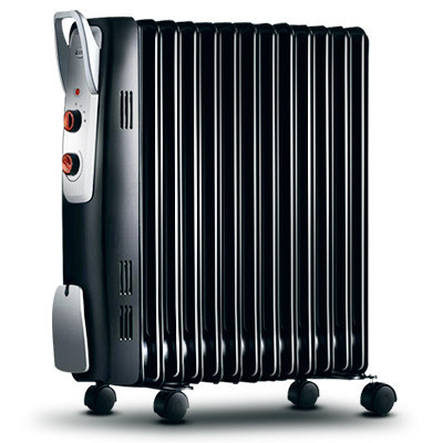 艾美特(Airmate)取暖器 HU1312-W 13片145mm加宽叶片 2500W大功率 倾倒断电 油汀 家用电暖器