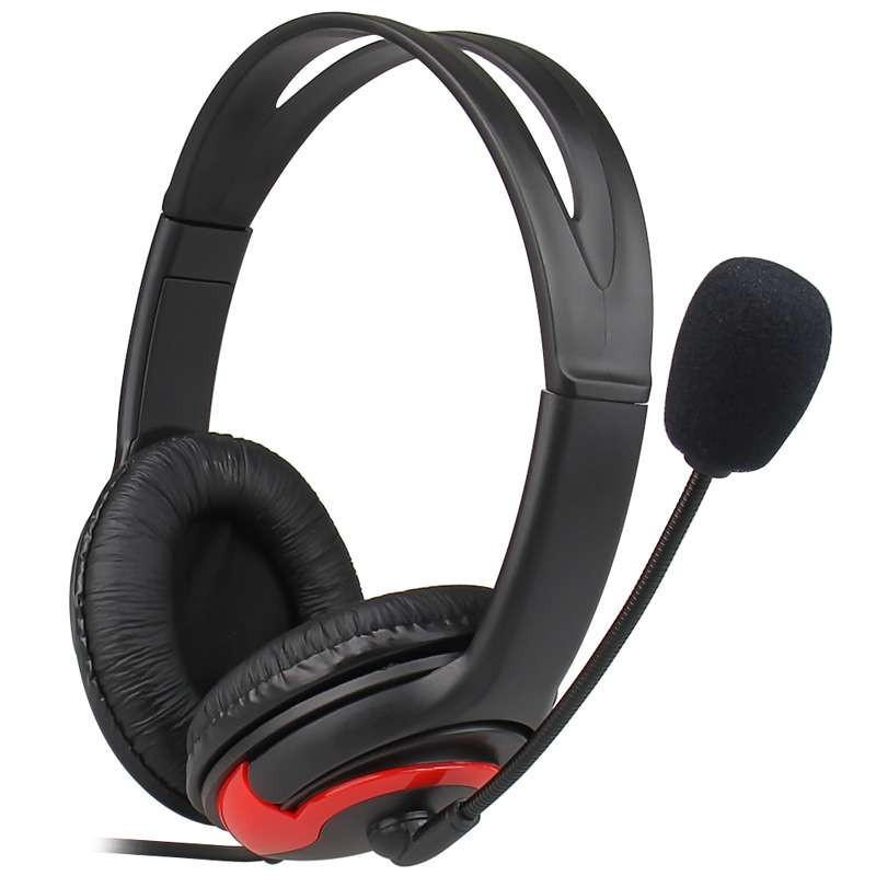 现代HIFI耳机电脑耳麦 HY-8121MV(红)