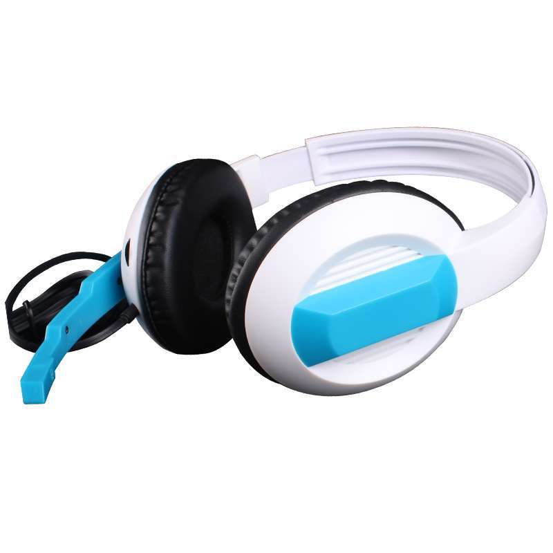 现代HIFI耳机电脑耳麦 HY-HS2689MV(白橙)