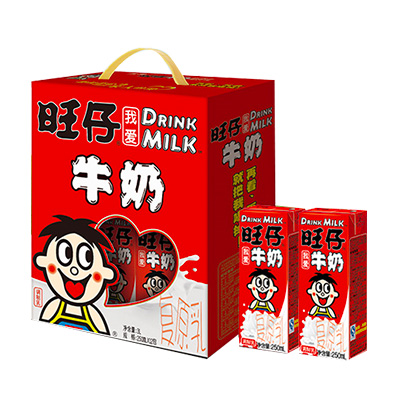 旺旺 旺仔牛奶 利乐装 礼盒 250ml*12