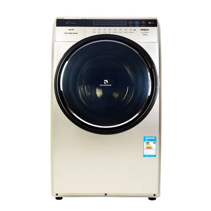 三洋(SANYO)DG-L7533BXG 7.5公斤 全自动 变频斜式 滚筒洗衣机(咖啡金色)