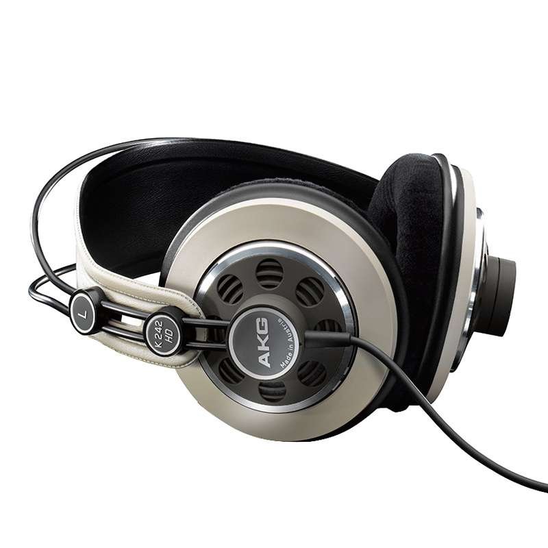 AKG 头戴式专业监听纪耳机K242HD