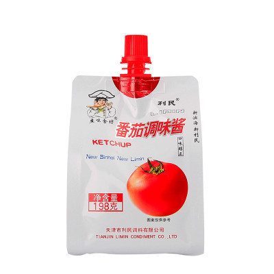 利民 番茄调味酱 198g/袋 番茄酱 番茄原酱 非番茄沙司