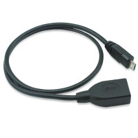 绿联(UGREEN)10359OTG线小米魅族三星S2I9100S3I9308Note等手机MicroUSB转接线0.5米