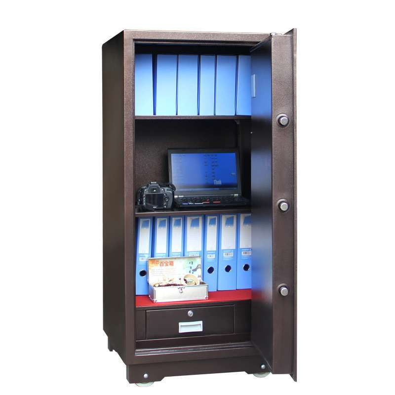 虎牌保险柜/箱办公家用BGX-M/D-120Z全钢电子密码防盗保管箱(重码下架禁用)