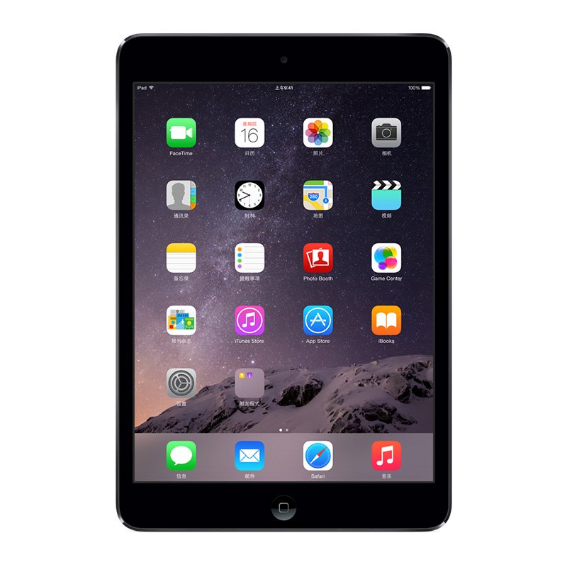 Apple iPad mini 2 平板电脑(7.9英寸 16G WLAN版 ME276CH/A)深空灰
