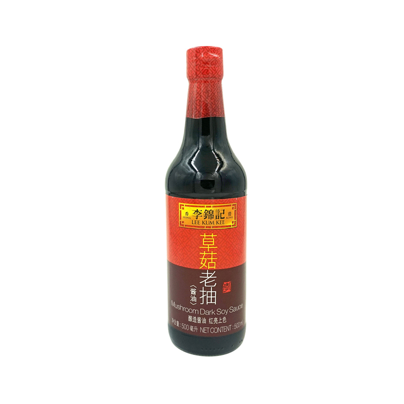 李锦记草菇老抽500ml/瓶