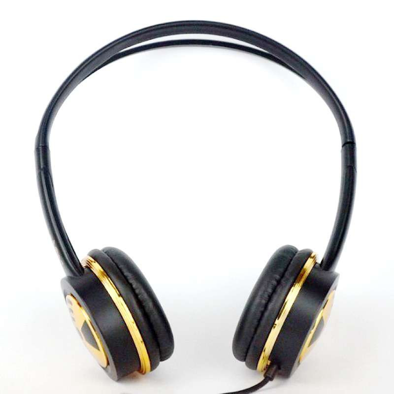 iFrogz(爱蛙)Toxix炫动轻便头戴式个性音乐时尚耳机金色