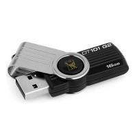 金士顿(Kingston)DT101G2 16GB U盘(黑色)