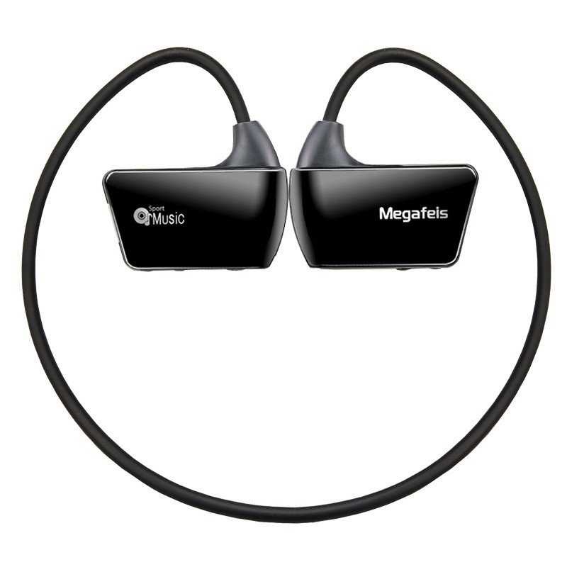麦格菲斯(Megafeis)E30 mp3音乐播放器 头戴式耳机 运动便携跑步随身听 E30 黑色 8G