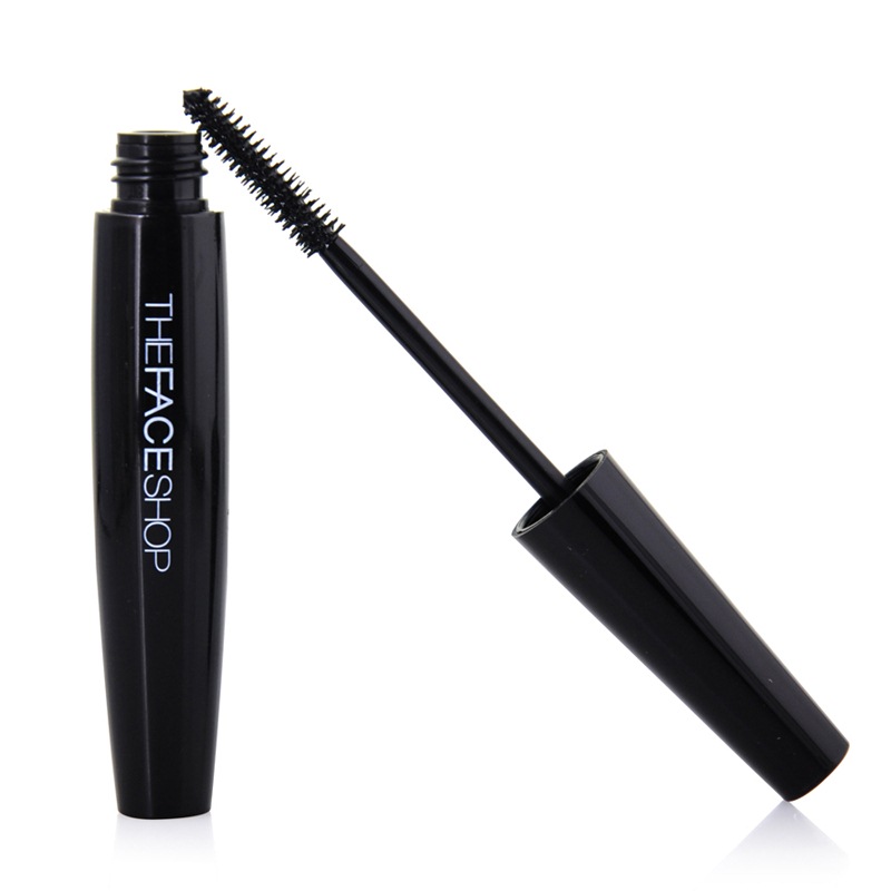 菲诗小铺(THE FACE SHOP)黑杆防水睫毛膏2-浓密型7g(卷翘 彩妆化妆品)
