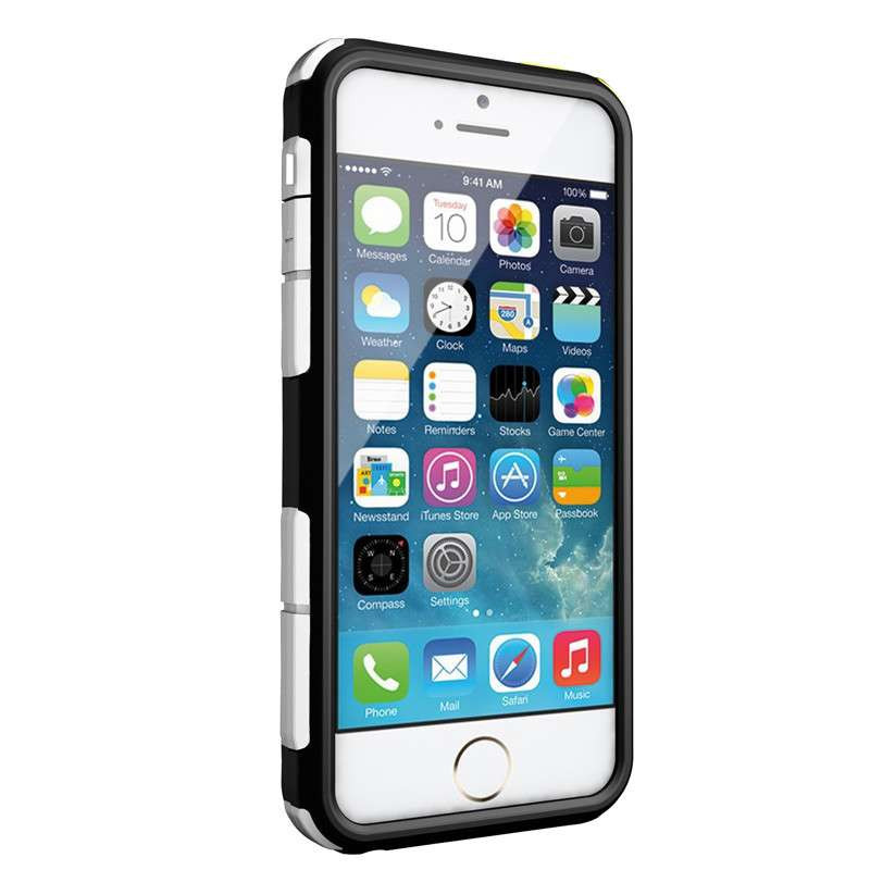 爱沃可(iWALK) FCI002i5 手机保护壳 适用于iPhone 5/5S/5C 黑色+白色