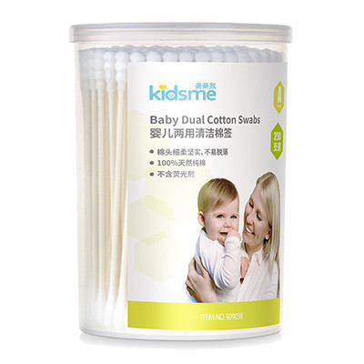 亲亲我(kidsme) 婴儿两用清洁棉签200支 909038