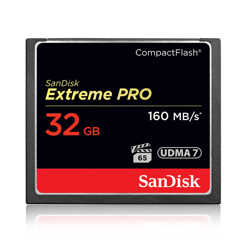 闪迪SanDisk ExtremePro(32G) CF存储卡(160M/S)